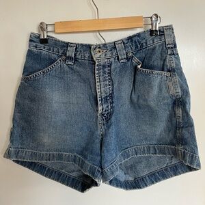 Silver Jean shorts vintage